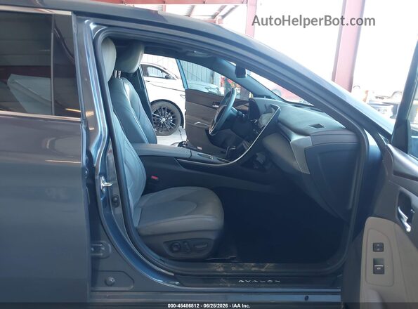 4T1D21FB2LU018406 2020 TOYOTA AVALON HYBRID Gray წინა სალონის ხედი