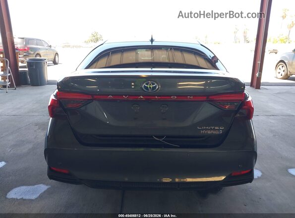 4T1D21FB2LU018406 2020 TOYOTA AVALON HYBRID Gray 