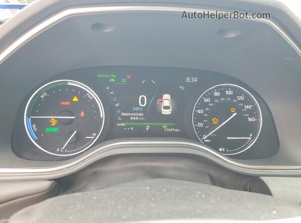 4T1DA1AB0NU012892 2022 TOYOTA AVALON Blue Սարքավորումների վահանակի տեսք