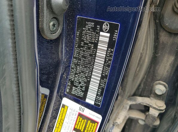 4T1DA1AB2NU014143 2022 TOYOTA AVALON Blue 