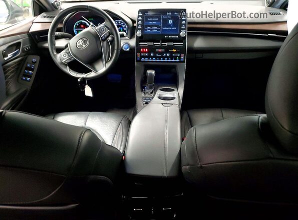 4T1DA1AB4MU010481 2021 TOYOTA AVALON Blue Առջևի վահանակի տեսք