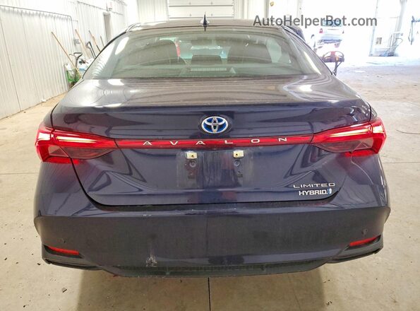 4T1DA1AB4MU010481 2021 TOYOTA AVALON Blue Հետևի տեսք