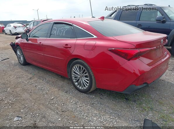 4T1DA1AB6NU012198 2022 TOYOTA AVALON Red Trasero izquierdo