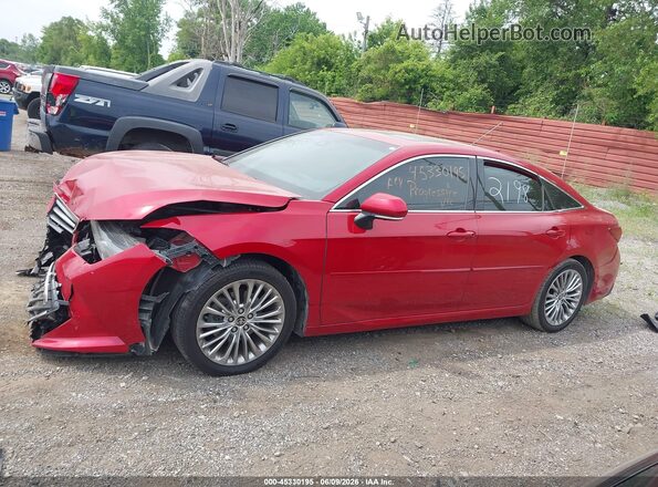 4T1DA1AB6NU012198 2022 TOYOTA AVALON Red Vista interior de 360 grados