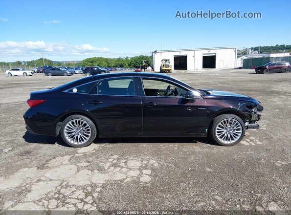 4T1DA1ABXMU003907 2021 TOYOTA AVALON Черный Вид задней части салона
