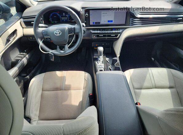 4T1DAACK0SU043701 2025 TOYOTA CAMRY Blue წინა პანელის ხედი
