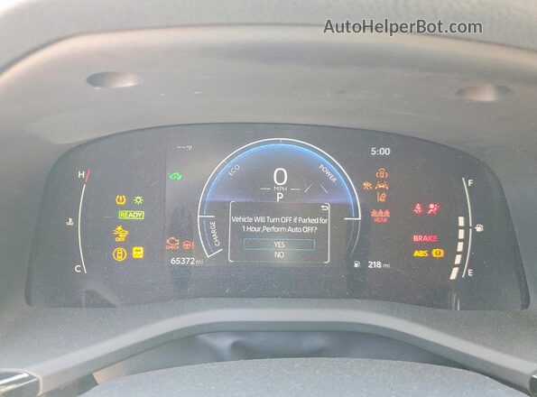 4T1DAACK0SU055900 2025 TOYOTA CAMRY Black Instrument cluster view