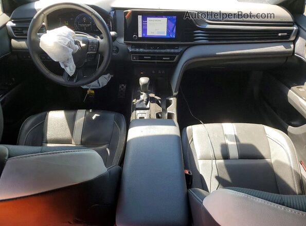 4T1DAACK0SU055900 2025 TOYOTA CAMRY Black Dashboard view