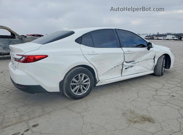 4T1DAACK0SU070834 2025 TOYOTA CAMRY White Rear right