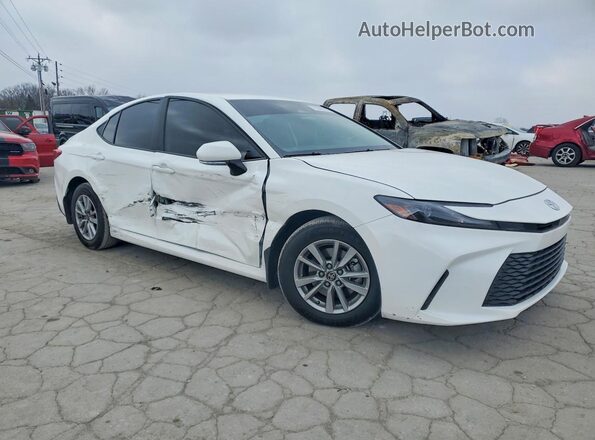 4T1DAACK0SU070834 2025 TOYOTA CAMRY White Front right