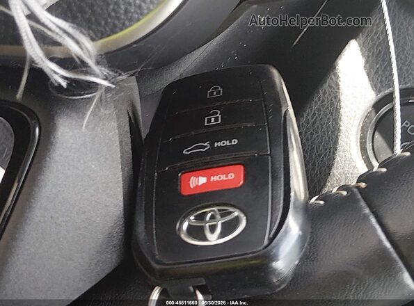 4T1DAACK0SU098276 2025 TOYOTA CAMRY Black Dashboard view