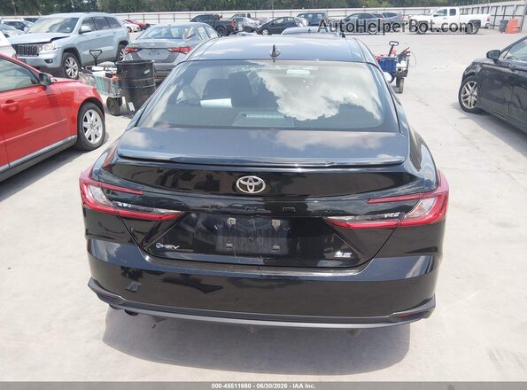 4T1DAACK0SU098276 2025 TOYOTA CAMRY Black 