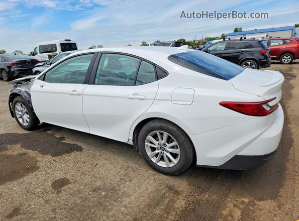 4T1DAACK0SU123662 2025 TOYOTA CAMRY White Задня ліва чверть