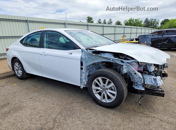4T1DAACK0SU123662 2025 TOYOTA CAMRY White Передня права чверть