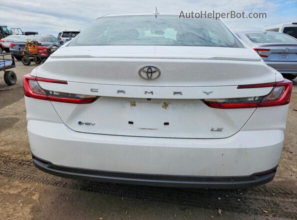 4T1DAACK0SU123662 2025 TOYOTA CAMRY White Вид ззаду