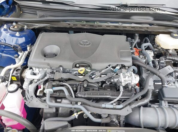 4T1DAACK0SU135567 2025 TOYOTA CAMRY Blue Rear view