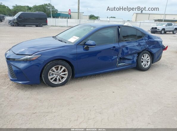 4T1DAACK0SU135567 2025 TOYOTA CAMRY Blue Front left