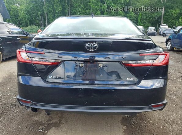4T1DAACK0SU143653 2025 TOYOTA CAMRY Black Հետևի տեսք
