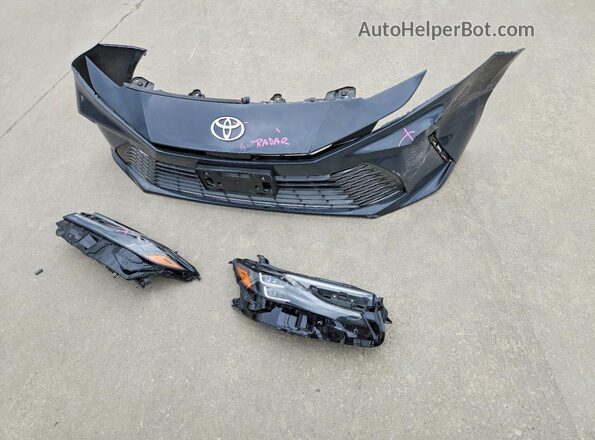 4T1DAACK0SU145077 2025 TOYOTA CAMRY Gray Engine compartment view