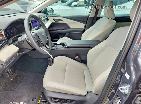 4T1DAACK0SU145077 2025 TOYOTA CAMRY Gray Front interior view