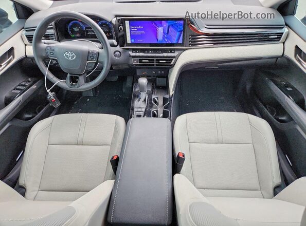 4T1DAACK0SU145077 2025 TOYOTA CAMRY Gray Dashboard view