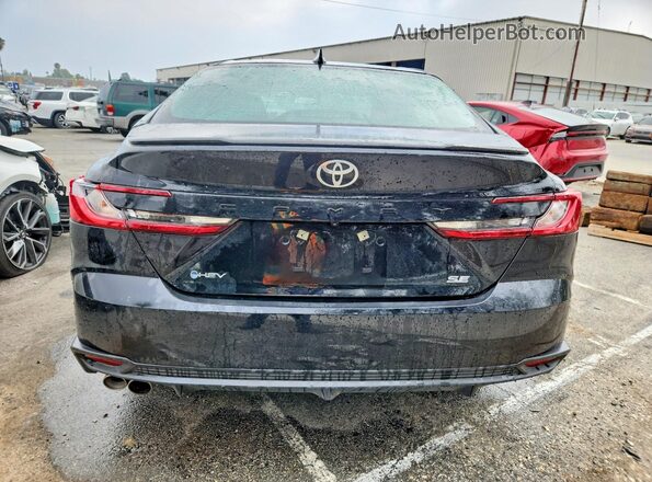 4T1DAACK0SU145354 2025 TOYOTA CAMRY Black Widok z tyłu