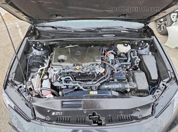 4T1DAACK0SU145354 2025 TOYOTA CAMRY Black Widok wnętrza z tyłu