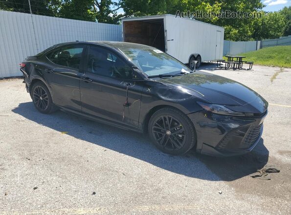 4T1DAACK0SU156483 2025 TOYOTA CAMRY Black Vista de la etiqueta del VIN