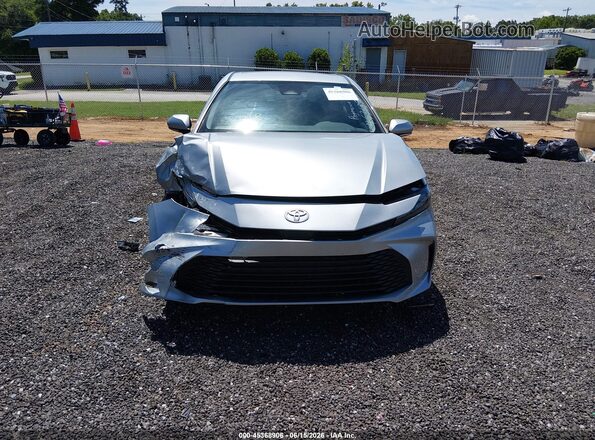4T1DAACK0SU165765 2025 TOYOTA CAMRY Silver Vista frontal