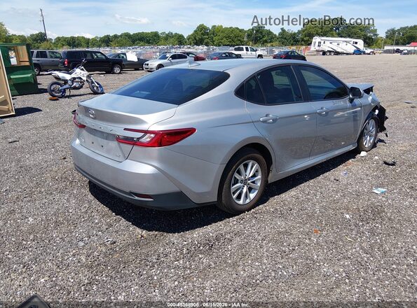 4T1DAACK0SU165765 2025 TOYOTA CAMRY Silver Trasero derecho