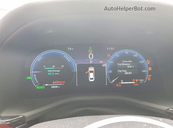 4T1DAACK0SU170416 2025 TOYOTA CAMRY White Սարքավորումների վահանակի տեսք