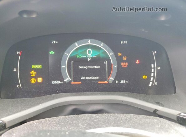 4T1DAACK0SU174241 2025 TOYOTA CAMRY Синий Вид щитка приборов