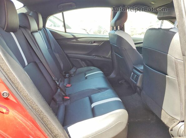 4T1DAACK0SU176362 2025 TOYOTA CAMRY Red Вид задніх сидінь