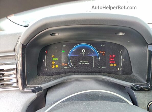 4T1DAACK0SU181173 2025 TOYOTA CAMRY Black Instrument cluster view