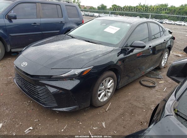 4T1DAACK0SU199902 2025 TOYOTA CAMRY Черный Передняя левая четверть