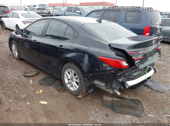 4T1DAACK0SU199902 2025 TOYOTA CAMRY Черный Задняя левая четверть
