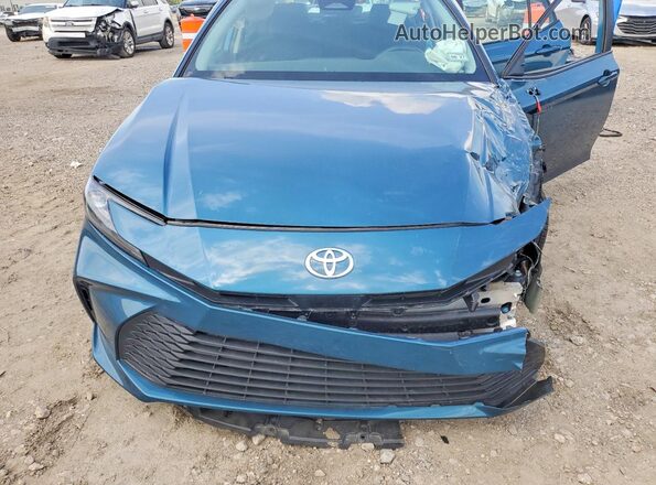 4T1DAACK0SU206802 2025 TOYOTA CAMRY Синий Вид задней части салона