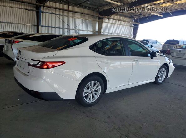 4T1DAACK0SU514956 2025 TOYOTA CAMRY White უკანა მარჯვენა