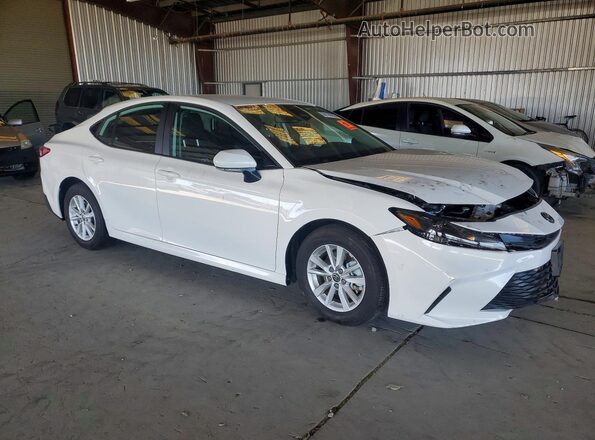 4T1DAACK0SU514956 2025 TOYOTA CAMRY White წინა მარჯვენა