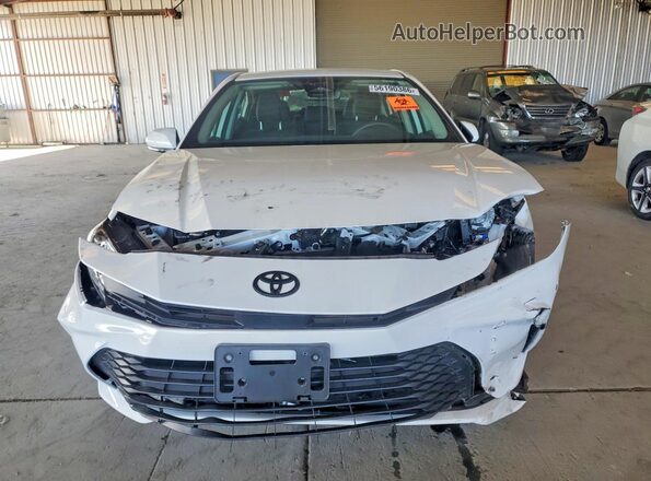 4T1DAACK0SU514956 2025 TOYOTA CAMRY White წინა ხედი