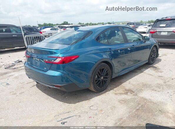 4T1DAACK0SU555796 2025 TOYOTA CAMRY Blue Tył prawy