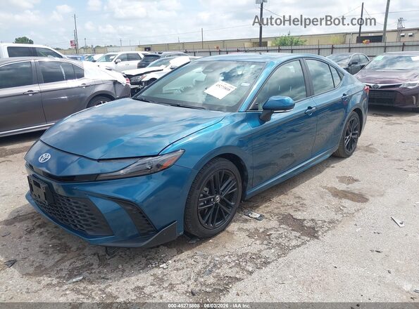 4T1DAACK0SU555796 2025 TOYOTA CAMRY Blue Przód lewy
