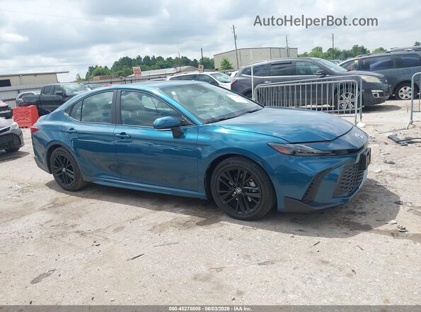 4T1DAACK0SU555796 2025 TOYOTA CAMRY Blue Widok wnętrza z tyłu