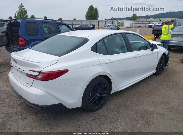 4T1DAACK0SU608299 2025 TOYOTA CAMRY White Rear right