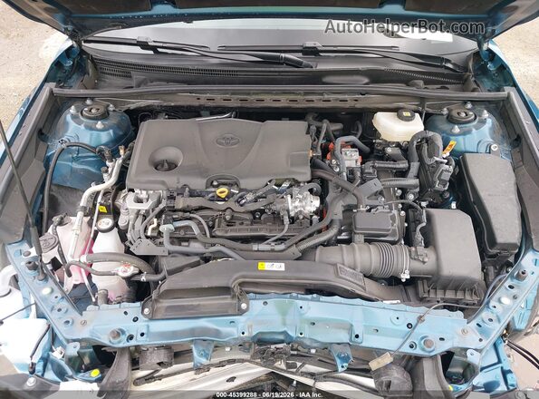 4T1DAACK0SU615303 2025 TOYOTA CAMRY Blue Rear view