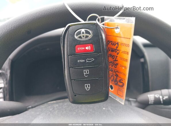 4T1DAACK0SU615303 2025 TOYOTA CAMRY Blue Dashboard view