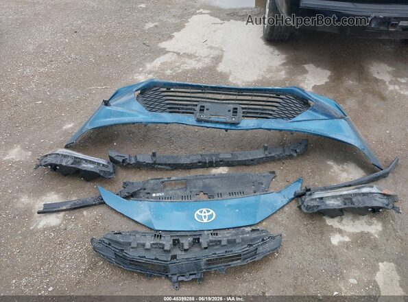 4T1DAACK0SU615303 2025 TOYOTA CAMRY Blue Instrument cluster view