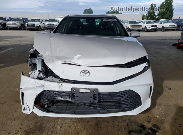 4T1DAACK0SU624826 2025 TOYOTA CAMRY White 