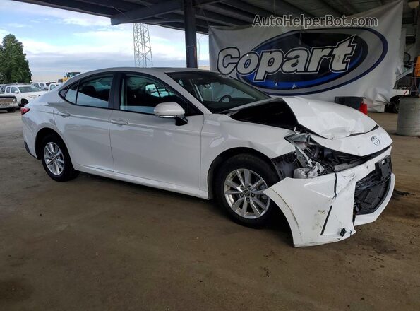 4T1DAACK0SU624826 2025 TOYOTA CAMRY White 