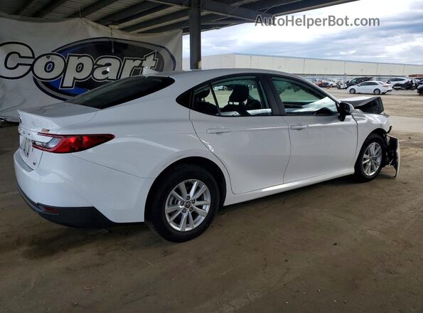 4T1DAACK0SU624826 2025 TOYOTA CAMRY White 